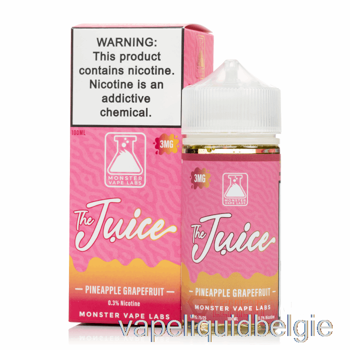 Vape Vloeibare Ananas Grapefruit - Het Sap - 100 Ml 6 Mg